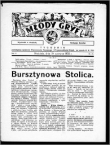 Młody Gryf 1932, R. 2, nr 25