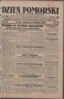 Dzień Pomorski 1932.04.07, R. 4 nr 80