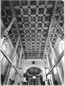 Lubawa. Kościół Kościół św. Jana Chrzciciela i św. Michała Archanioła (Bernardynów). Wnętrze, strop