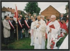 Odsłonięcie tablicy pamiątkowej poświęconej Stanisławowi Kiałce w kościele garnizonowym św. Elżbiety we Wrocławiu