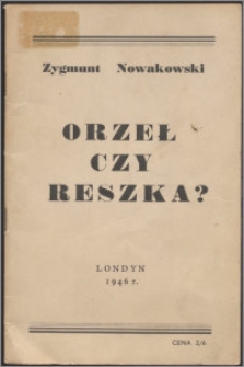 Orzeł czy reszka?