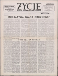 Życie : katolicki tygodnik religijno-kulturalny 1952, R. 6 nr 34 (270)