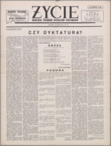 Życie : katolicki tygodnik religijno-kulturalny 1952, R. 6 nr 37 (273)