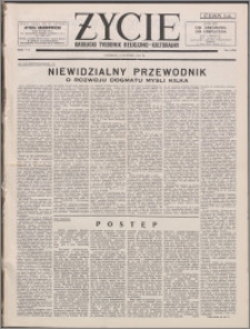 Życie : katolicki tygodnik religijno-kulturalny 1953, R. 7 nr 6 (294)