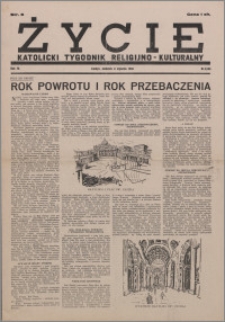 Życie : katolicki tygodnik religijno-kulturalny 1950, R. 4 nr 2 (133)