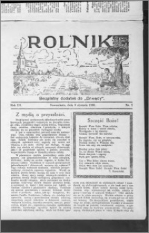 Rolnik 1930, R. 4, nr 1