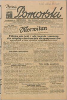 Dzień Pomorski 1934.10.07, R. 6 nr 228