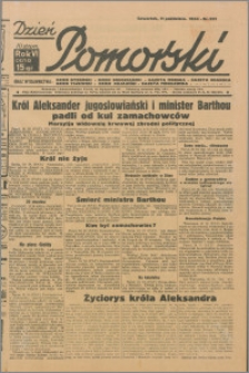 Dzień Pomorski 1934.10.11, R. 6 nr 231