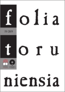 Folia Toruniensia 19 (2019)