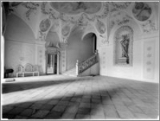 Kromieryż (Czechy, Morawy). Pałac Arcybiskupi (zamek). Sala Terrena. Wnętrze autorstwa Baltazara Fontany
