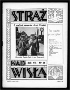 Straż nad Wisłą 1937, R. 7, nr 26