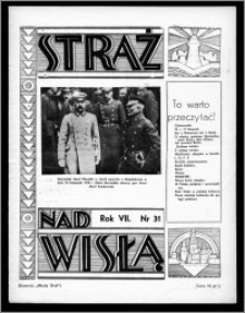 Straż nad Wisłą 1937, R. 7, nr 31