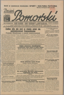 Dzień Pomorski 1934.11.06, R. 6 nr 252