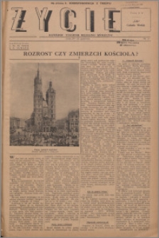 Życie : katolicki tygodnik religijno-społeczny 1947, R. 1 nr 23