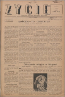 Życie : katolicki tygodnik religijno-społeczny 1947, R. 1 nr 25