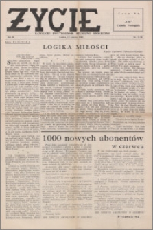 Życie : katolicki dwutygodnik religijno-społeczny 1948, R. 2 nr 21 (54)