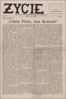 Życie : katolicki dwutygodnik religijno-społeczny 1948, R. 2 nr 22 (55)