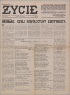 Życie : katolicki tygodnik religijno-społeczny 1949, R. 3 nr 33 (112)