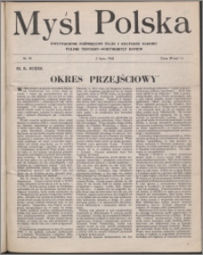 Myśl Polska : dwutygodnik poświęcony życiu i kulturze narodu 1945 nr 94