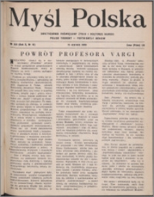 Myśl Polska : dwutygodnik poświęcony życiu i kulturze narodu 1950, R. 10 nr 12 (155)