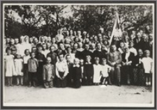 Poświęcenie sztandaru Szkoły Podstawowej w Nowiasolu w roku 1938