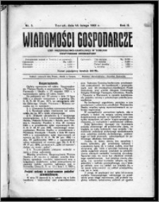 Wiadomości Gospodarcze Izby Przemysłowo-Handlowej w Toruniu 1923, R. 2, nr 3