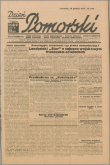 Dzień Pomorski 1934.12.20, R. 6 nr 289