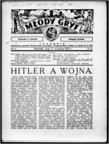 Młody Gryf 1933, R. 3, nr 38