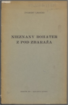 Nieznany bohater spod Zbaraża