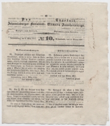 Johannisburger Kreisblatt = Tygodnik Obwodu Jansborskiego 1857 no. 10