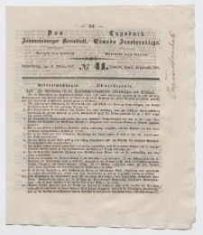 Johannisburger Kreisblatt = Tygodnik Obwodu Jansborskiego 1857 no. 41