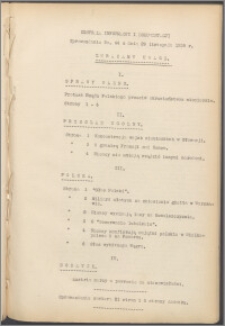 Sprawozdanie / Centrala Informacji i Dokumentacji 1939.11.29, no. 44