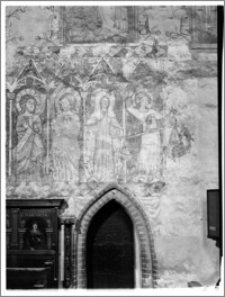 Nowe Miasto Lubawskie – kościół parafialny pw. św. Tomasza Apostoła [wnętrze, malowidło ścienne w prezbiterium]