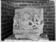 Malbork. Zespół zamkowy. Lapidarium - fragment