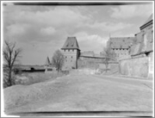 Malbork. Zespół zamkowy. Widok na Wieżę Gdanisko