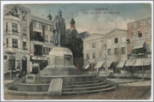 Graudenz. Markt und Kaiser Wilhelmdenkmal
