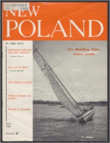 New Poland : a magazine of British-Polish interests / by Friends of Democratic Poland 1953, Vol. 8 no. 7