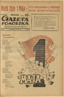 Gazeta Pomorska, 1949.05.01, R.2, nr 118