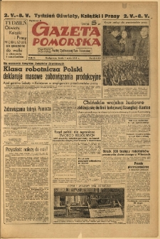Gazeta Pomorska, 1949.05.04, R.2, nr 121