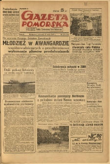 Gazeta Pomorska, 1949.05.12, R.2, nr 129