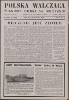 Polska Walcząca - Żołnierz Polski na Obczyźnie 1943.10.23, R. 5 nr 42