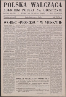 Polska Walcząca - Żołnierz Polski na Obczyźnie 1945.06.30, R. 7 nr 26