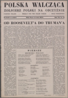 Polska Walcząca - Żołnierz Polski na Obczyźnie 1945.09.29, R. 7 nr 38