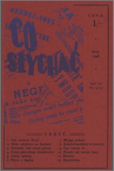 Co Słychać 1948, R. 9 nr 5 (191)