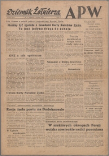 Dziennik Żołnierza APW Wydanie polowe B 1946.03.02, R. 4 nr 53