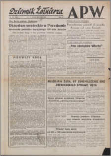 Dziennik Żołnierza APW Wydanie polowe B 1946.07.12, R. 4 nr 165