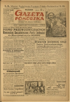 Gazeta Pomorska, 1949.10.29, R.2, nr 298