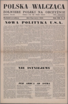 Polska Walcząca - Żołnierz Polski na Obczyźnie 1946.03.16, R. 8 nr 11