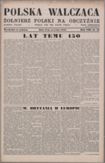 Polska Walcząca - Żołnierz Polski na Obczyźnie 1946.09.21, R. 8 nr 38