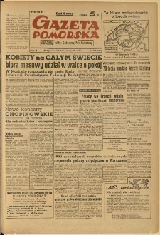 Gazeta Pomorska, 1949.11.19, R.2, nr 319